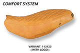 Tappezzeria Italia Ducati Scrambler 400 800 1100 2015-2024 Seat Cover Comfort in Camel
