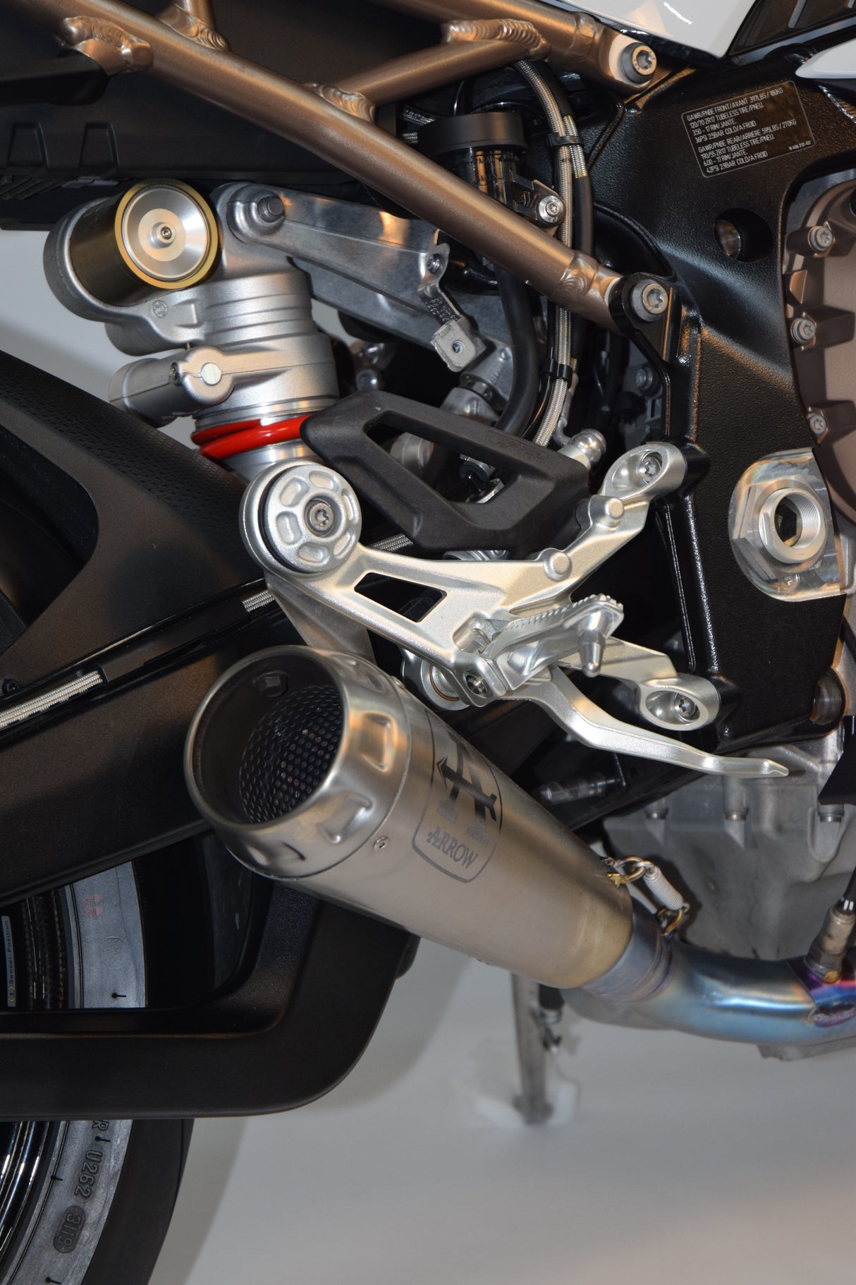 IN STOCK Arrow Competition SHORTY Low Exhaust System  Full Titanium S1000RR 20-25/M1000RR 23-24  71205CP