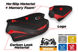 Tappezzeria Italia Ducati Streetfighter V4 2020-2024 Seat Cover Comfort in Red and Black