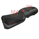 Tappezzeria Italia Ducati Multistrada V2 2025 Seat Cover heating Comfort Grey Black