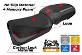 Tappezzeria Italia Ducati Multistrada V2 2025 Seat Cover heating Comfort Grey Black