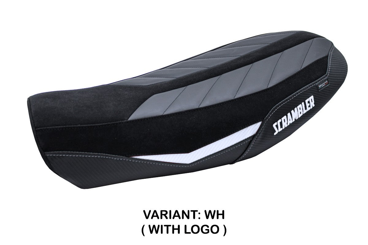 Tappezzeria Italia Ducati Scrambler Nightshift 2021-2022 Seat Cover White Black