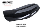 Tappezzeria Italia Ducati Scrambler Nightshift 2021-2022 Seat Cover Comfort White Black