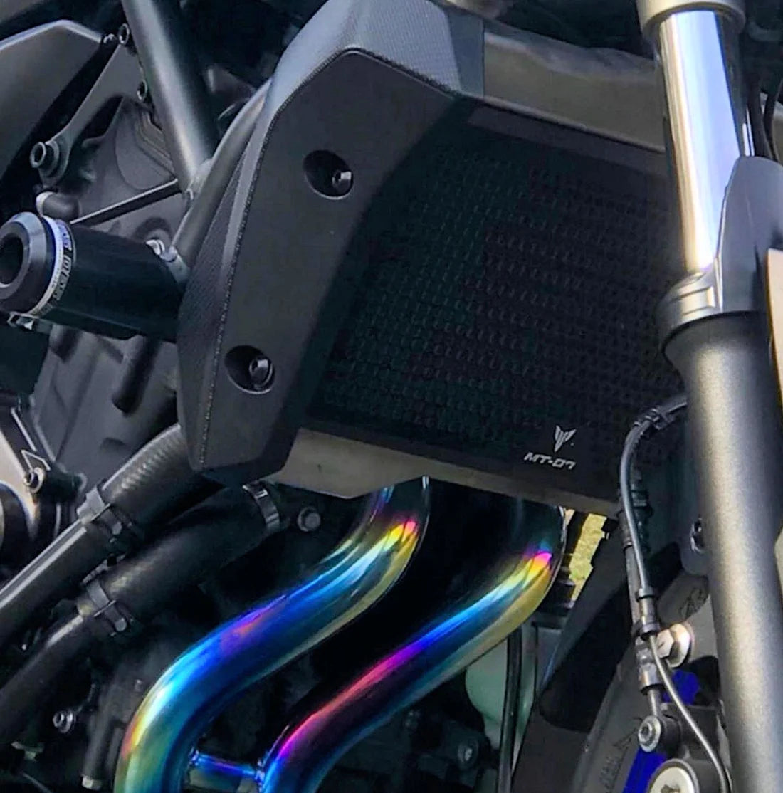 Vandemon  Yamaha R7 MT07 FZ07 XSR700 Tracer 700/GT Tracer 7/GT Titanium Exhaust System  System