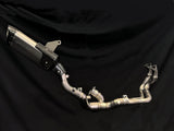 Vandemon Ducati Multistrada V4 Titanium Slip-on & Optional Link Pipe & Front Headers  DUCV4MTSTILINKA VA-118