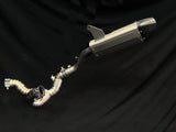 Vandemon Ducati Multistrada V4 Titanium Slip-on & Optional Link Pipe & Front Headers  DUCV4MTSTILINKA VA-118