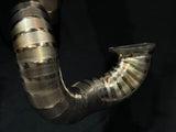 Vandemon Ducati Diavel 1200 Split Pulse Titanium Exhaust System DUCDVLTIBREXHB VA-109