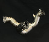 Vandemon Ducati Multistrada V4 Titanium Slip-on & Optional Link Pipe & Front Headers  DUCV4MTSTILINKA VA-118