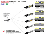 Arrow Ducati Multistrada 1260s '18/19 Stainless Steel Grouping Without Catalyst 71705mi