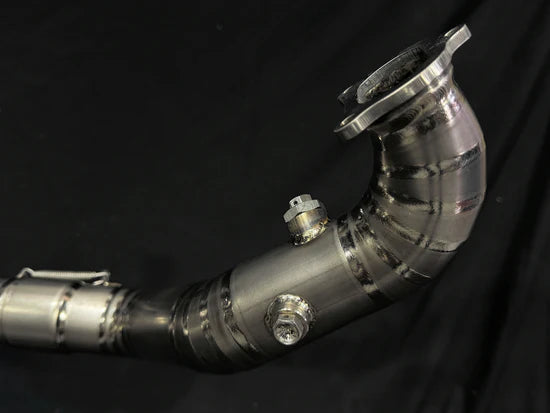 Vandemon Ducati Multistrada V2 950 Bimodal Stealth Titanium Exhaust System DUCV2MTSTIEXHWVA