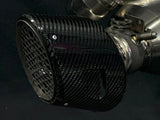 Vandemon  Ducati V2 Panigale & Bayliss Edition Titanium Stealth Slip-On Bimodal Muffler  DUCV2TIEXLINKWVA