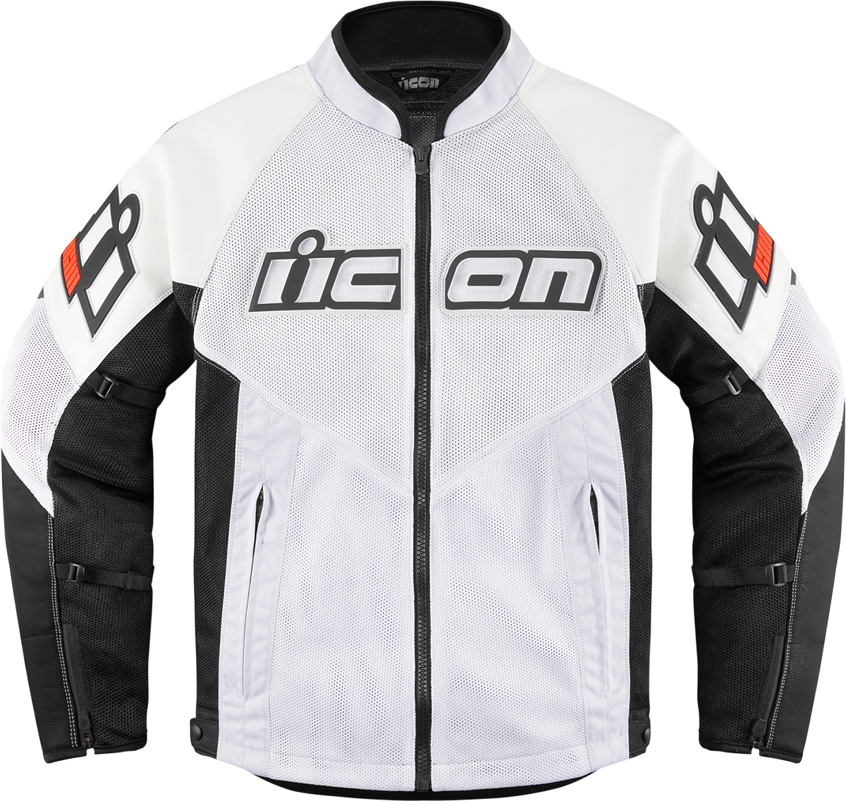 ICON Mesh AF™ Leather Jacket - White - Medium 2810-3903