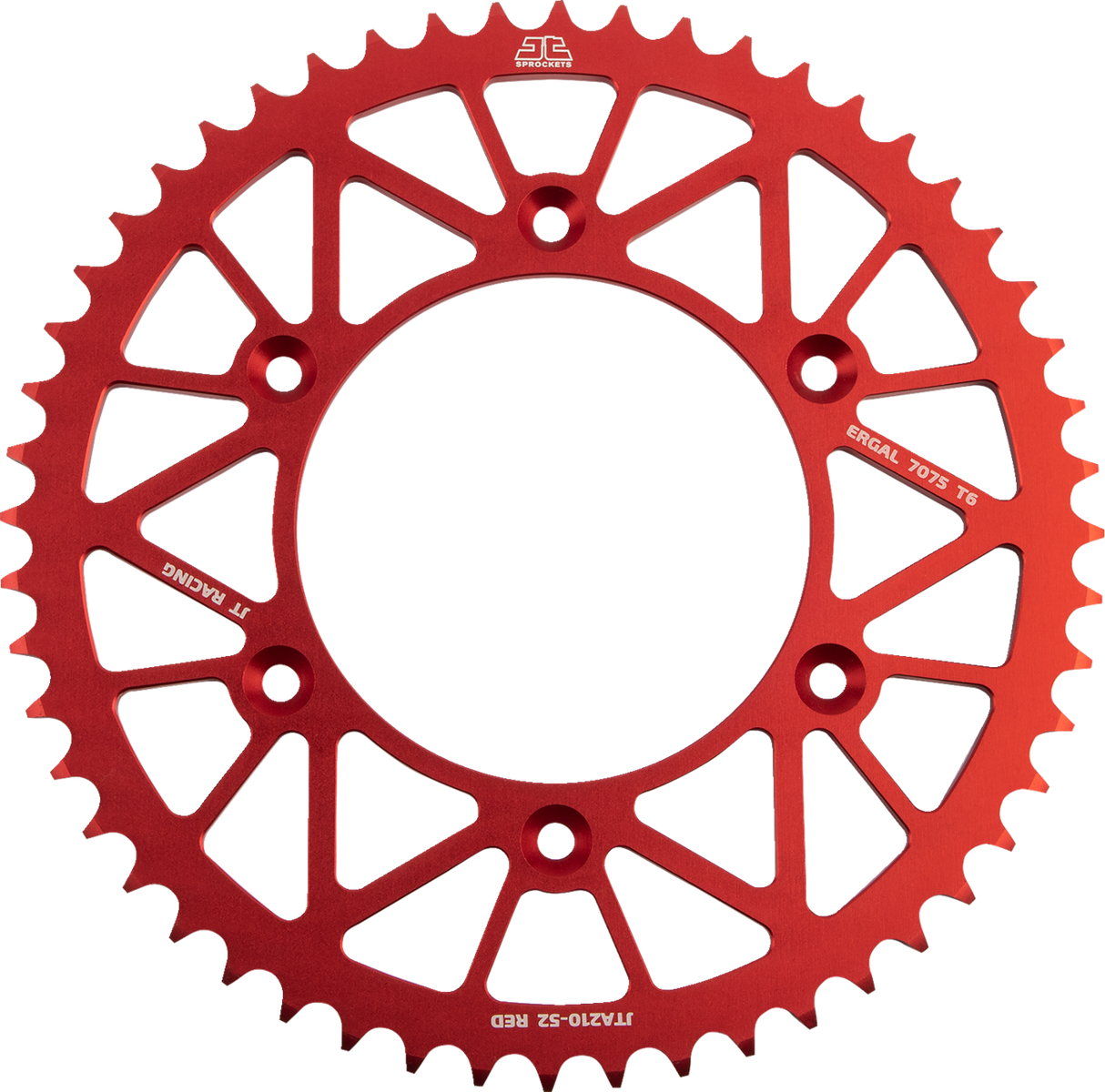 JT SPROCKETS Rear Sprocket - Honda/Beta - Red - 52 Tooth JTA210.52RED