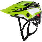 KALI Child Maya Full Face Helmet - Race - Gloss Lime/White/Black - OS 0221923322