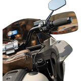 KLOCK WERKS Flare® Handguards - Harley-Davidson Cable Clutch - Bronze KWS-01-0135-CC