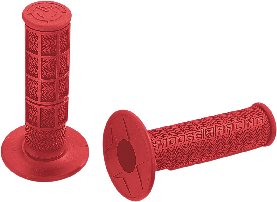 MOOSE RACING Grips - Stealth - MX - Red B01MXR