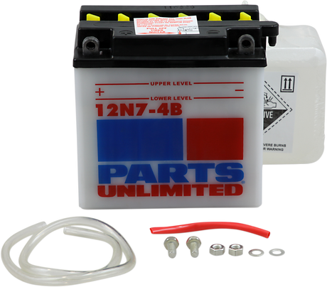 Parts Unlimited Battery - 12n7-4b 12n7-4b-Fp