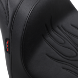 Z1R Predator Seat - Flame Stitched - Raider 0810-1796