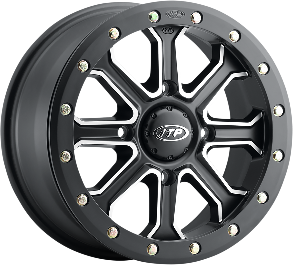 ITP Wheel - Inertia - Front/Rear - Black - 15x7 - 4/137 - 5+2 (+40 mm) 1522529727B