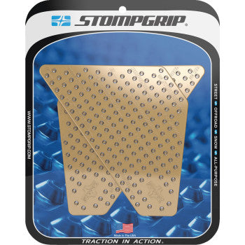 STOMPGRIP Traction Pad Tank Grips - Volcano - Clear - Triumph 55-10-0060-7C