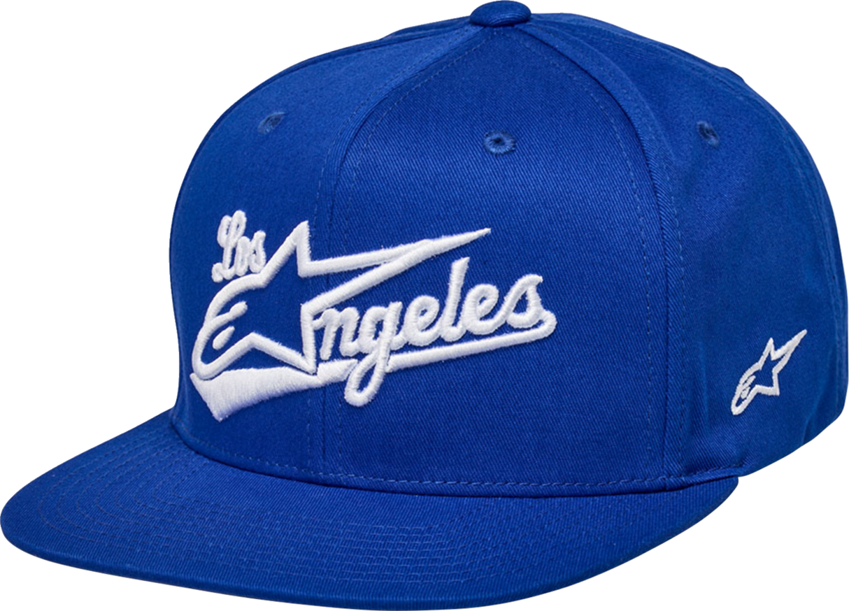 ALPINESTARS Los Angeles Hat - Blue/White - One Size 1233815707220OS