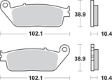 SBS LS Brake Pads - ST1100 - 654LS 654LS