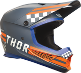 THOR Sector 2 Helmet - Combat - Midnight/Orange - XL 0110-8141