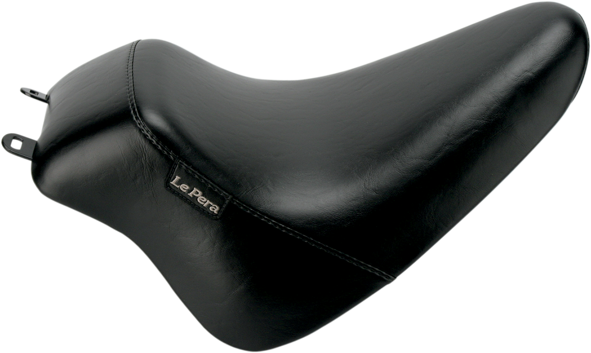 LE PERA Bare Bones Up-Front Solo Seat - Black - FLST '08-'17 LXEU-007