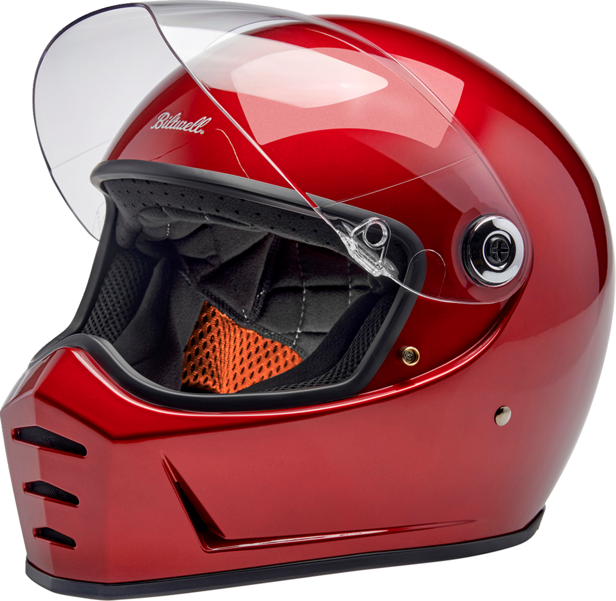 BILTWELL Lane Splitter Helmet - Metallic Cherry Red - 2XL 1004-351-506