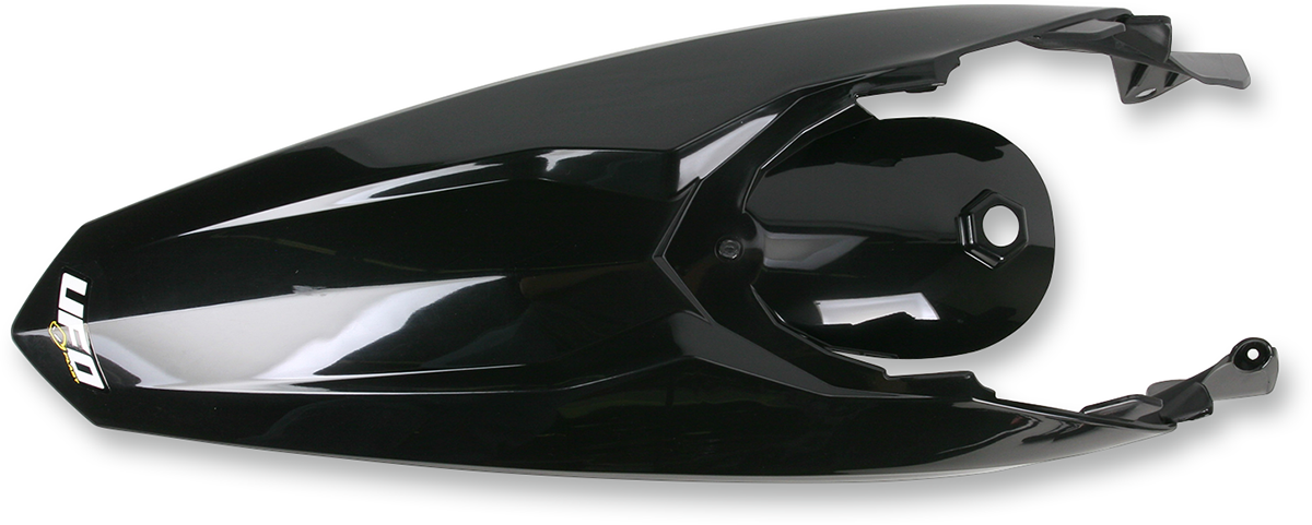 UFO MX Rear Fender - Black KT04024-001