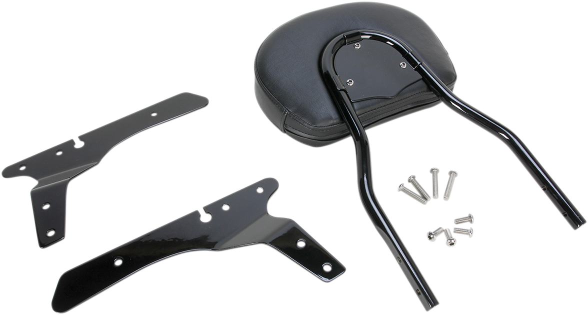 COBRA Round Sissy Bar - Short - Black - Sportster 602-1253B