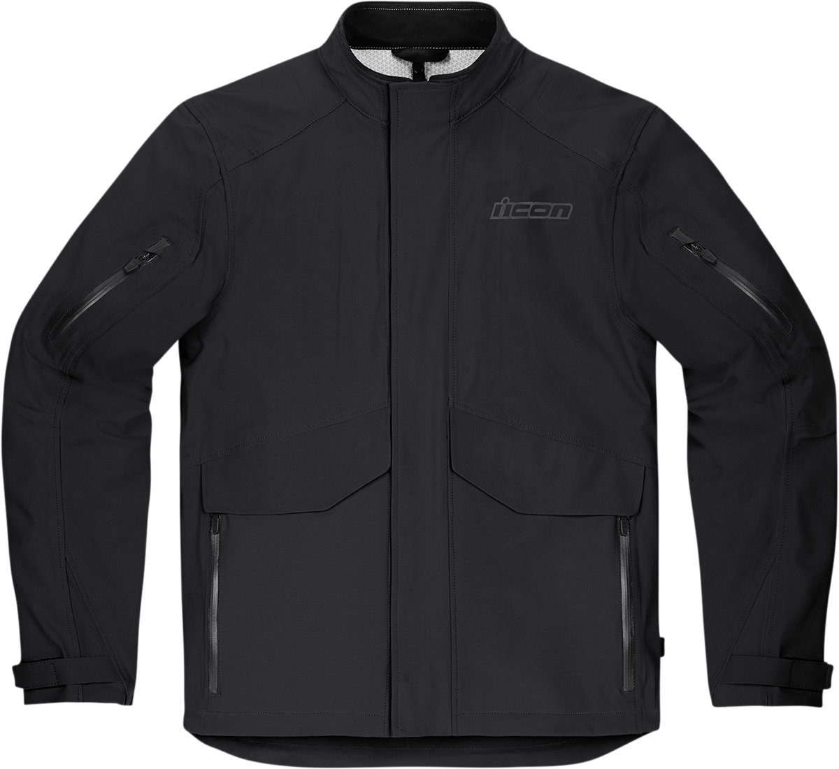 ICON Stormhawk Jacket CE - Black - 2XL 2820-5351