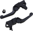 POWERSTANDS RACING Lever Set - Anthem - Shorty - Black 12-01662-22