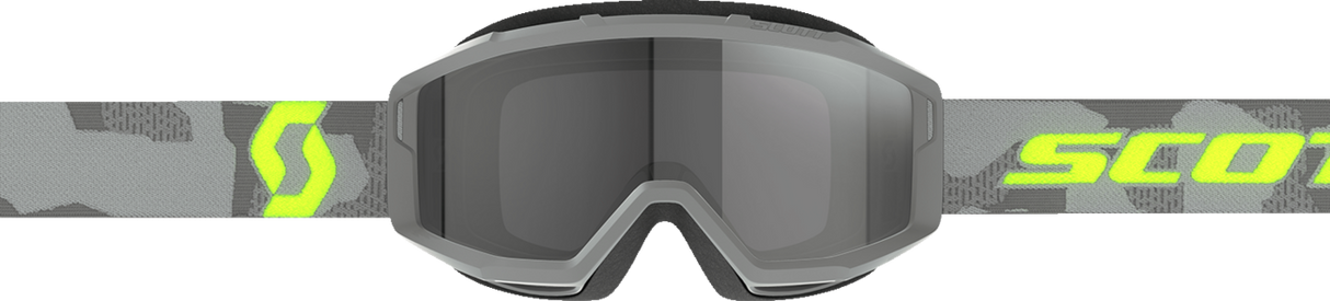 SCOTT Primal Sand Dust Goggle - Light Gray/Neon Yellow - Dark Gray 278600-7697053