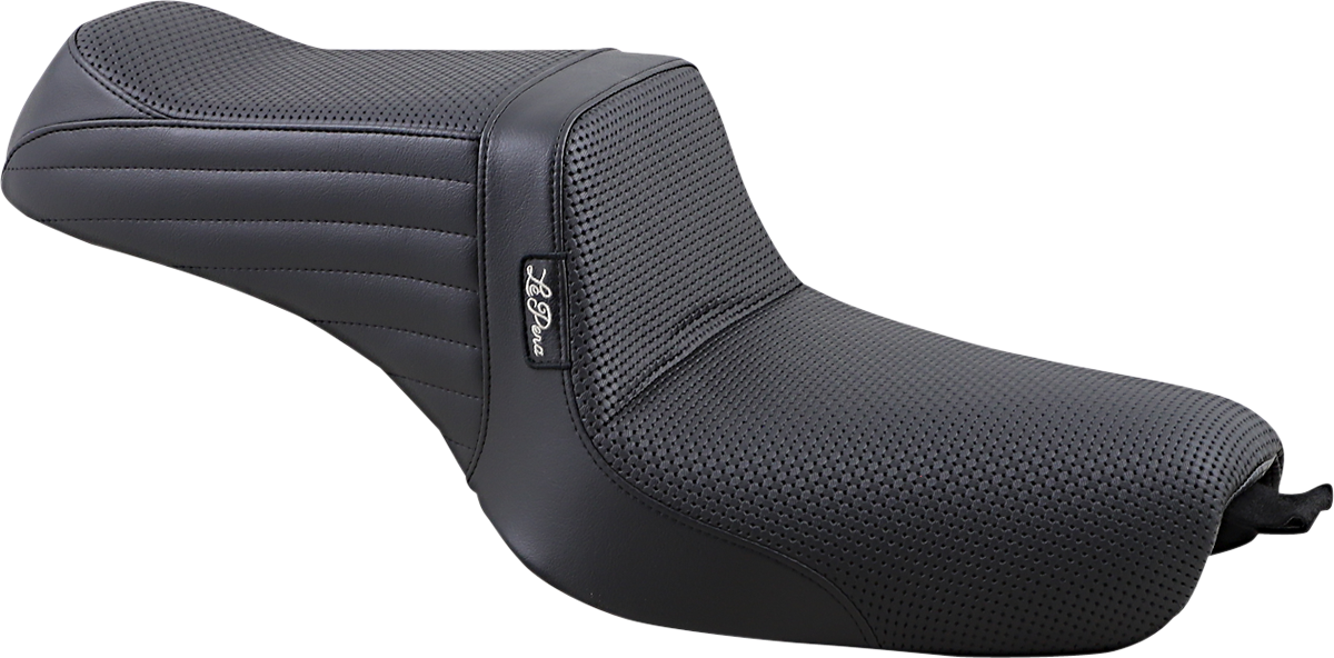 LE PERA Tailwhip Seat - Basketweave - Black - XL '10-'22 LK-586BW