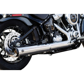 S&S CYCLE Grand National Slip-On Muffler - 50 State - 4" Chrome - M8 Softail 550-1160