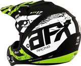 AFX FX-17 Helmet - Attack - Matte Black/Green - XL 0110-7182