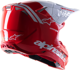 ALPINESTARS Supertech M8 Helmet - Radium 2 - MIPS® - Gloss Red/White - 2XL 8301523-3012-2X