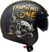 Z1R Saturn Helmet - Trust No One - Black/Yellow - Small 0104-2853