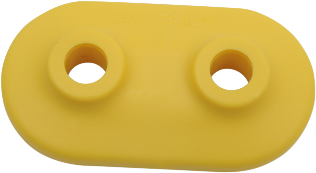 FAST-TRAC Backer Plates - Yellow - Double - 24 Pack 557SPY-24