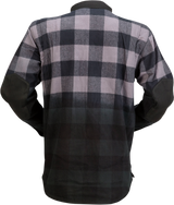 Z1R Duke Ombre Flannel - Gray/Black - Large 2840-0159