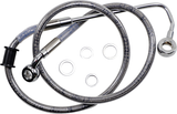 DRAG SPECIALTIES Brake Line - +2" - Stainless Steel - '15-'17 Softail 618300-2