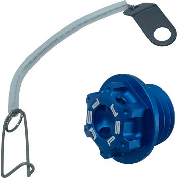 POWERSTANDS RACING Oil Cap Kit - Blue - M20 x 2.5 00-01311-25