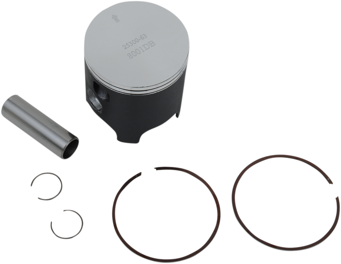 WOSSNER Piston Kit - CR250R - 66.36 mm 8001DC