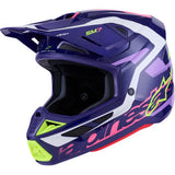 ALPINESTARS SM7 Helmet - Deed - Gloss Purple/Pink - Medium 8302426-3142-M