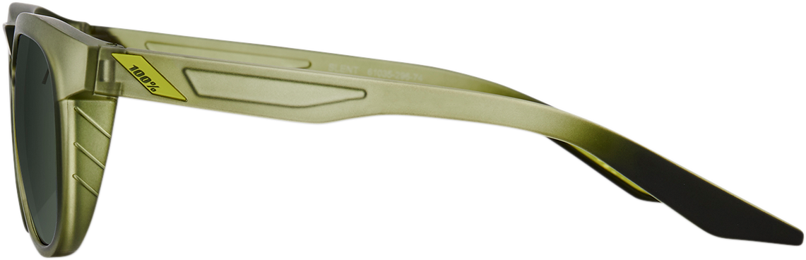 100% Slent Sunglasses - Olive - Gray Green 61035-296-74