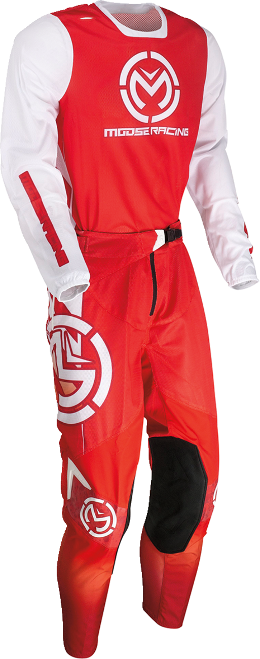 MOOSE RACING Sahara Pants - Red/White - 30 2901-10716