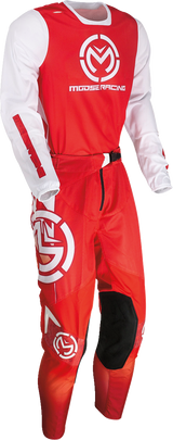 MOOSE RACING Sahara Pants - Red/White - 30 2901-10716