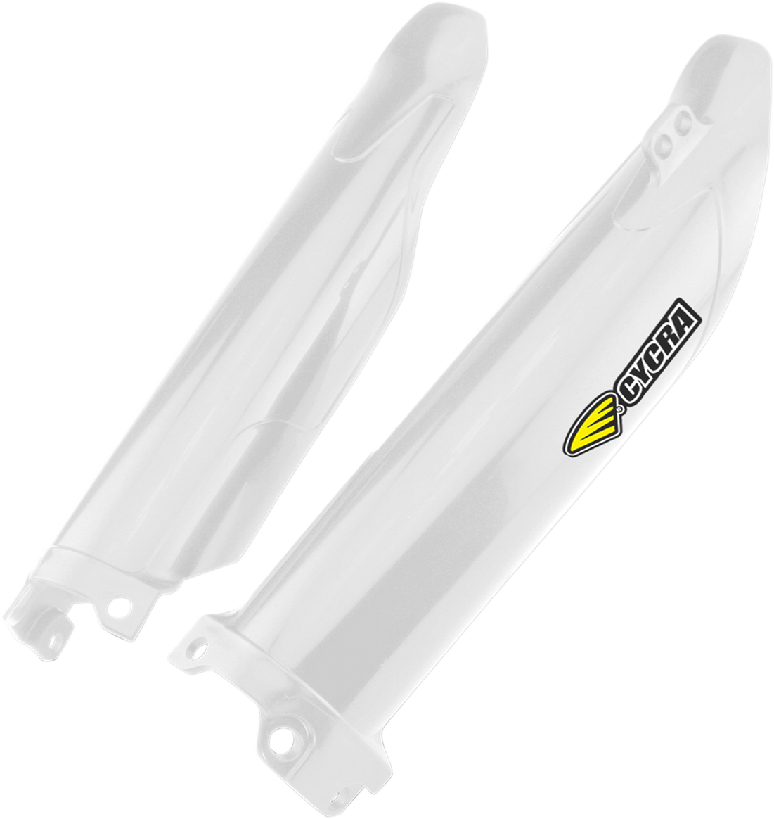 CYCRA Fork Guards - White 1CYC-6909-42