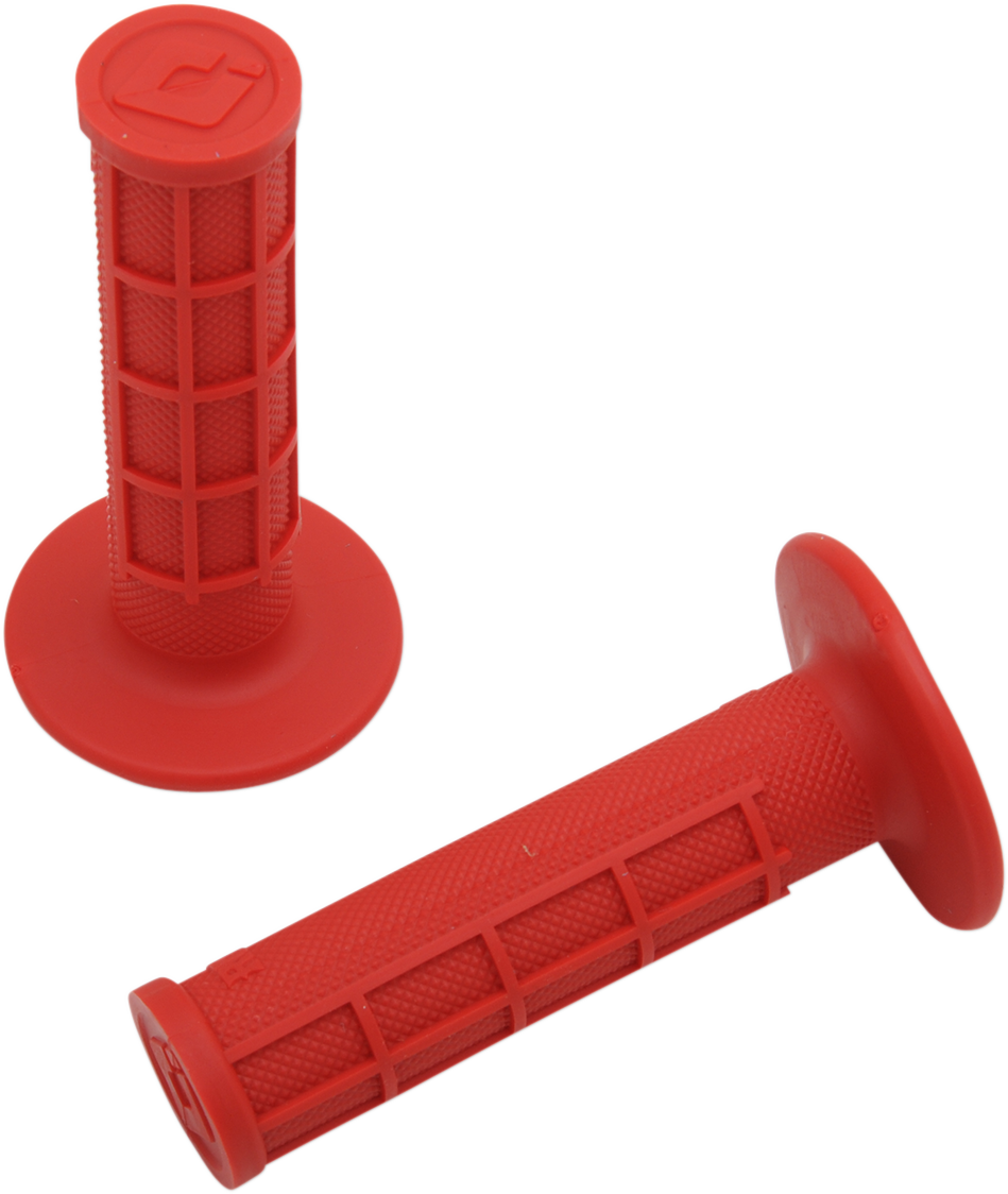 ODI Grips - Ruffian - Half Waffle - Red H01RFR